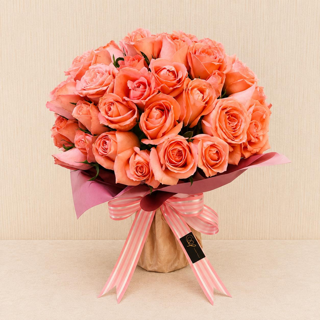 Buqu� de 50 Rosas Rosas