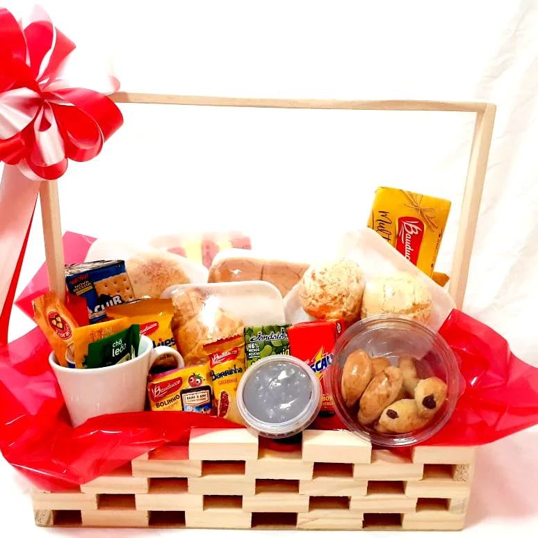 Cesta de Ch� Boa Tarde