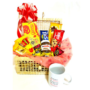 Cesta de Chocolate Sensa��es - Dia da Mulher